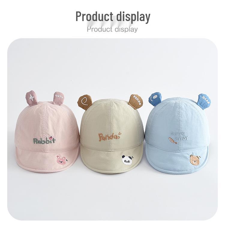 Kids' Cartoon 3D Ear Duckbill Baseball Cap – Sun Hat for Boys & Girls