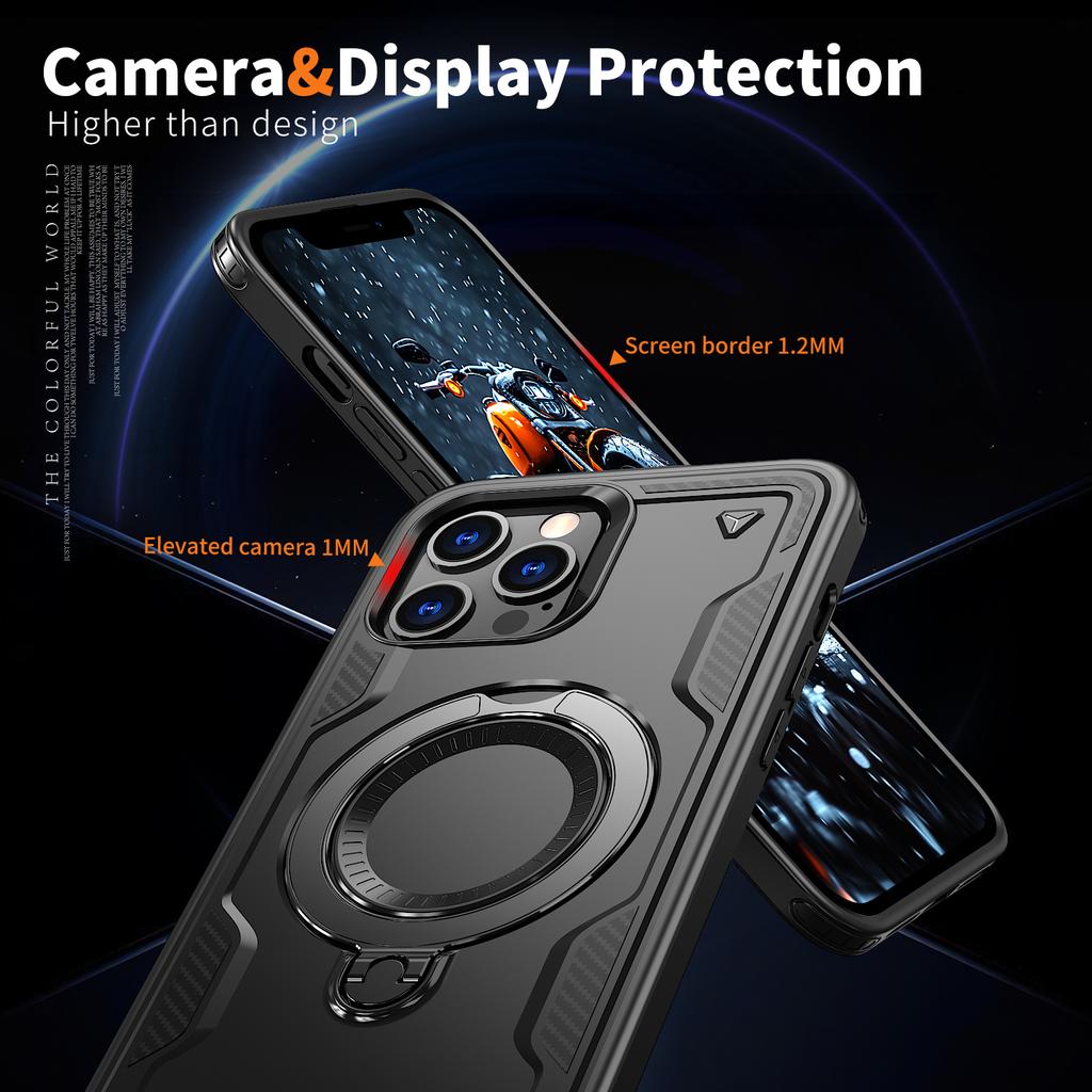 Ochranný otočný kryt se stojánkem pro iPhone 17 Pro Max 17 Air 16 Plus 13 12 14 15 Pro iPhone17 Kryty proti poškrábání