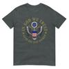 American Flag In God We Trust Guns Are Just Backup TShirt