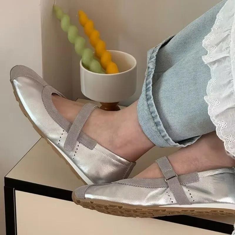 Shoes Female 2025 New Shallow Women's Flats Casual Ballet Flats Best Seller Soft Bottom Comfortable Flat Shoes Zapatos