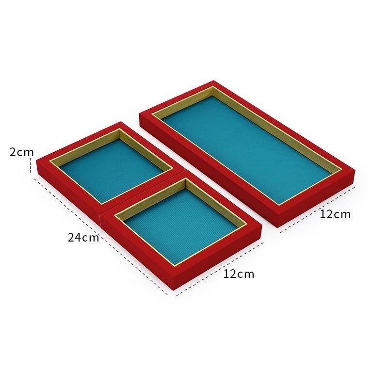 Bracelet Jewelry Displays Tray Jewellery Combination Showcase Pallet Counter Necklace Show Salver Jeweler Trinket Storage Tray