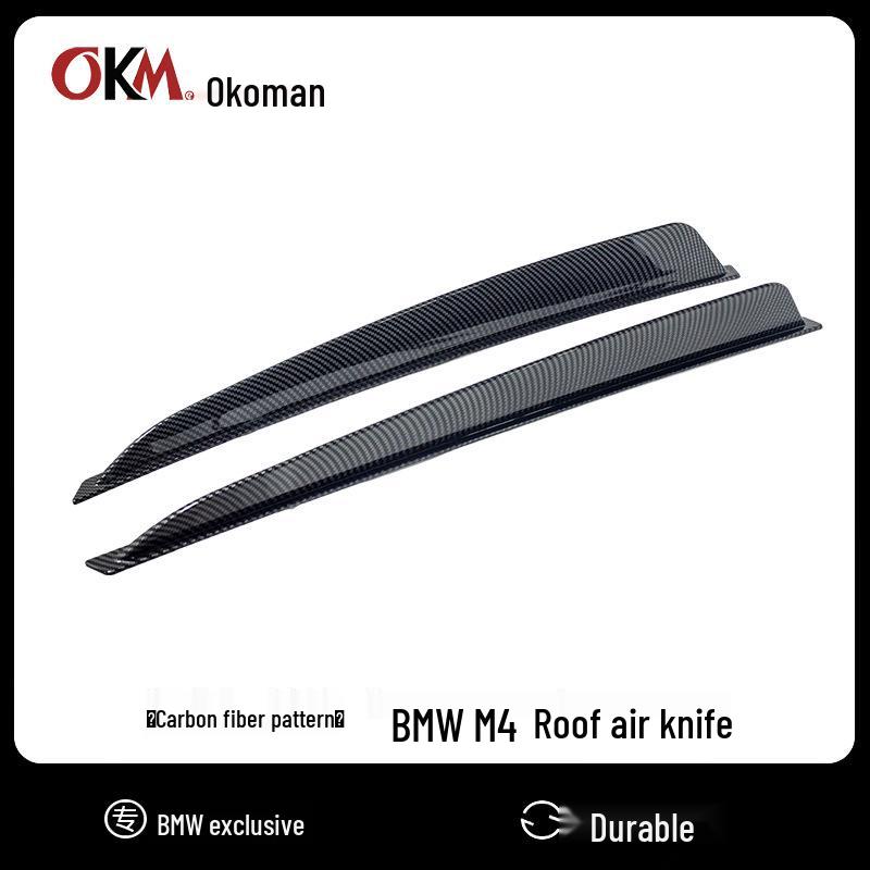 2020-2025 BMW M4 Roof Spoiler: G82 Track Edition No-Drill Rear Wing