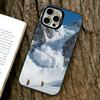 Pristine Snowy Landscapes  Phone Case For iPhone 17,16,15,14,13,12,11 Plus,Pro Max,XS,Colorful Silver Phone case Funda Cover