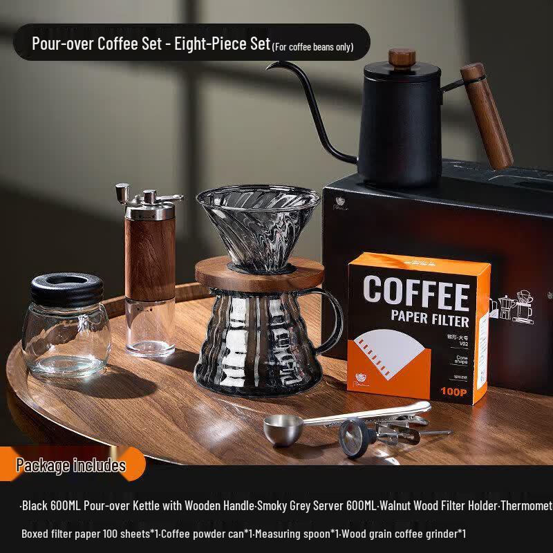 Qiwei Electric Portable Pour-Over Coffee Set