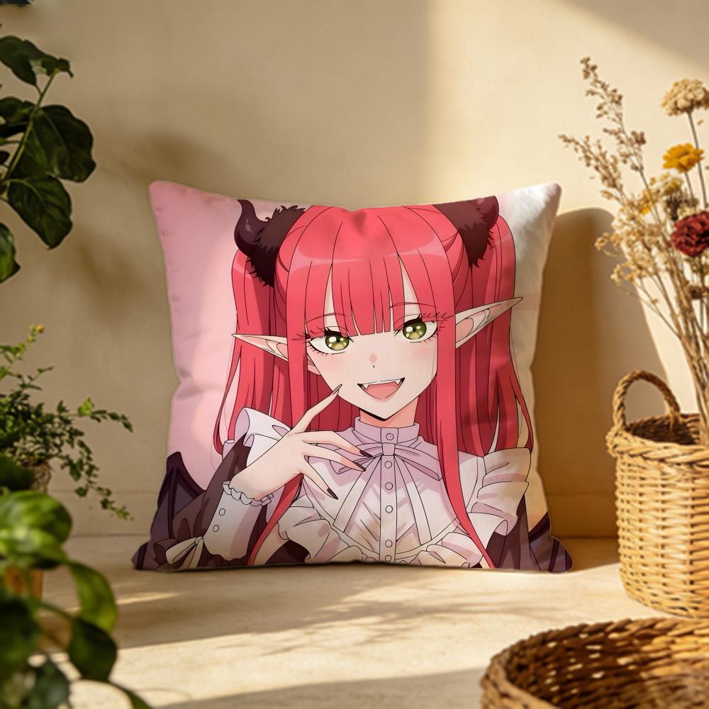 Popular MMy DressUp Darlingable Cushion Cover Versatile DoubleSided Pillow Case Fit for Sofa Bed Car  Daily Decor