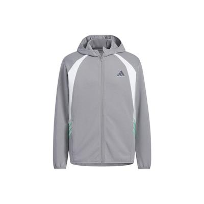 Jaqueta Masculina de Basquete com Capuz e Zíper Manga Longa Corte Solto KC0331