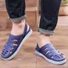 Men's Lightweight Slip-On Hollow Shoes for Summer Outdoor Use