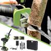 48V Portable Cordless Reciprocating Saw +4 Saw blades Metal Cutting Wood Power Tool Woodworking Cutters