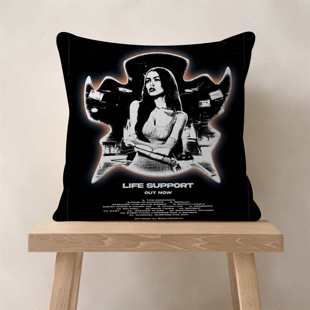 Singer Madison Beer Pillow Cover for Bedroom Room and Living Room Sofa Decorative Cushion Cover