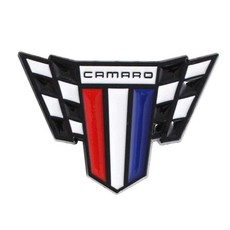 Modified Camaro Logo Car Body Side Emblem Sticker for Cavalier Onix Cruze Aveo Silverado Auto Trunk Decal Decoration