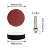 100Pcs Set 2 Inch Sanding Discs Pad Kit For Drill Grinder Rotary Tools With Backer Plate Includes 80-3000 Grit Sandpapers