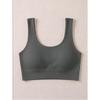 Women Seamless Shockproof Sports Tank Top Beauty Back Push Up Gym Yoga Workout