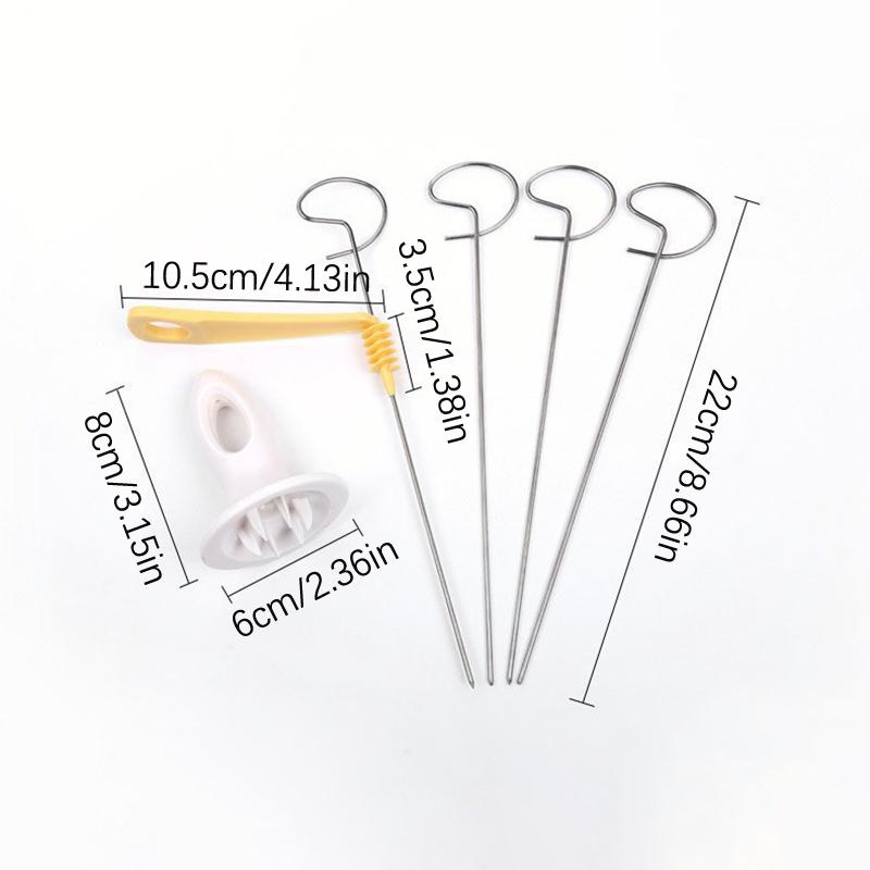 Stainless Steel Plastic Rotate Potato Slicer Twisted Potato Spiral Slice Cutter Creative Vegetable Tool Kitchen Gadgets