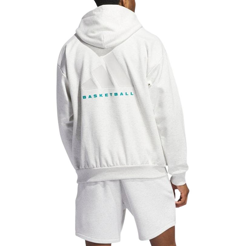 Adidas Chapter 03 - The 2024 Collection Basketball Hoodie Unisex Hoodie Light-Grey IZ4912