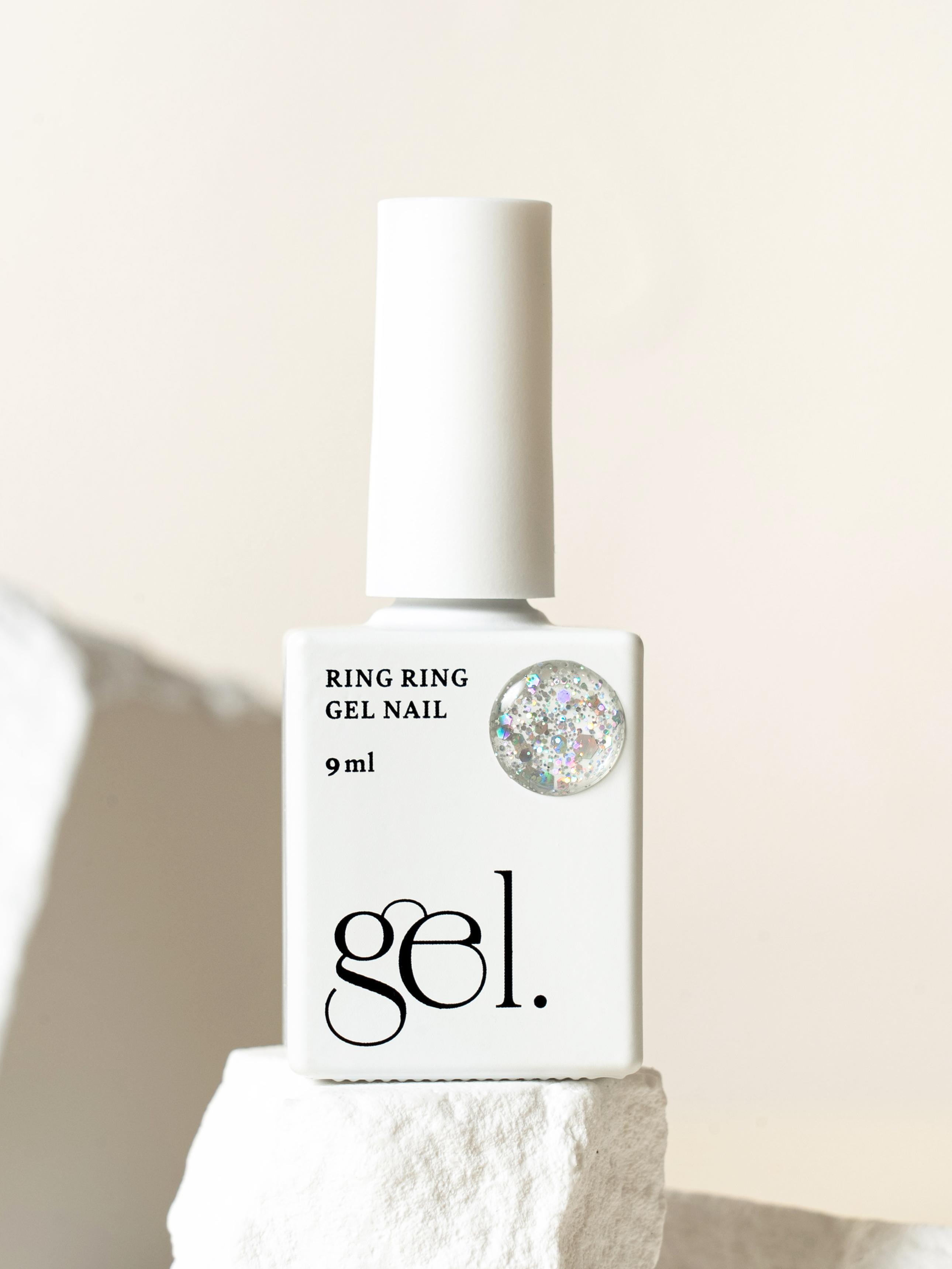 

Ringring One-Step Gel Nail Polish 9ml - Twinkle Silver 1ea