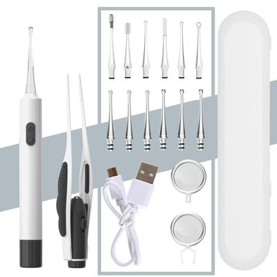 Earpick Light Glowing Earpick Earpick with LED Light USB Rechargeable Glowing Earpick Loupe Ear Interchangeable Ear Tips Ear Cleaning Glowing Earpick