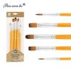 Set di 6 pennelli per pittura in nylon cross-border con gesso ad acqua e materiali artistici fai da te