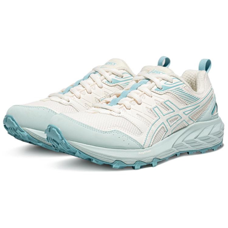 Asics Gel-Sonoma CN Lightweight Comfortable Durable Breathable Low-Top Casual Trail City Commuting Running Shoes Women sneaker White Blue 1012B656-101