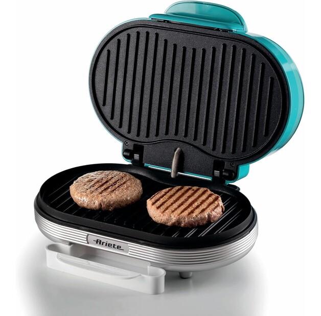 Контактный гриль Ariete Party Time Hamburger & Panini blau (205/01)