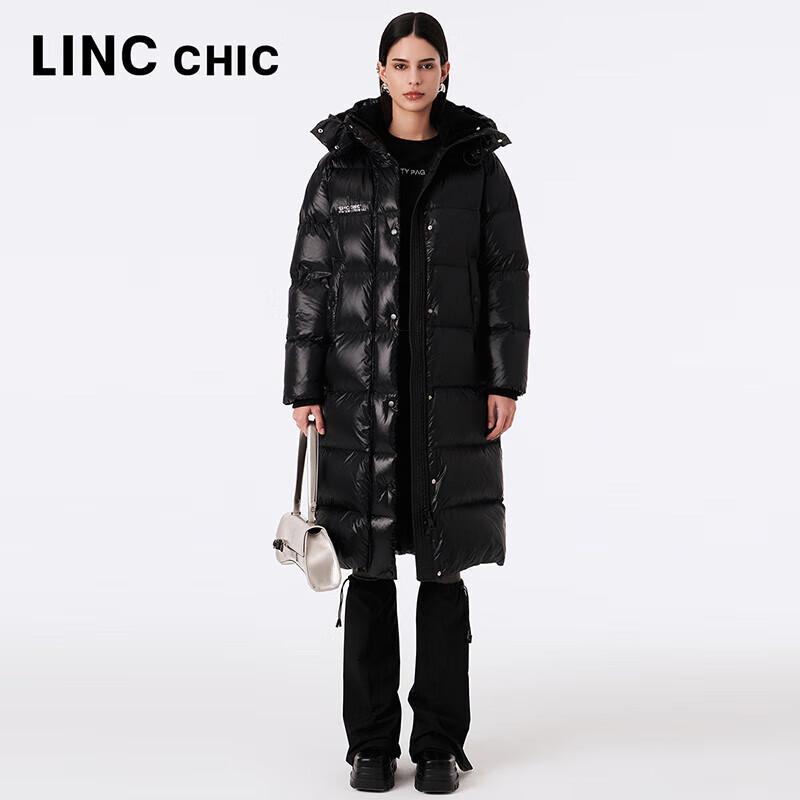 Jinyujie Women's Long 90% Goose Down Puffer Jacket