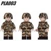 Army Border Patrol Military Mini Figures Building Blocks Toys