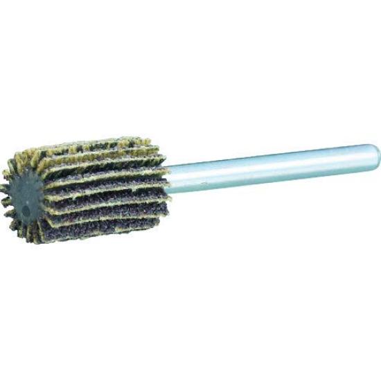 TRUSCO Paper Mini Flap Outer Diameter 30mm x Width 10mm x Shaft Diameter SK3010600 Wheel, 3#600,