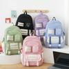 New Schoolbag Middle School Students Ins High-quality Texture Large Capacity Girls Backpack College Style Student Fashion Schoolbag