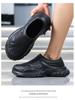 Men's Summer 2025 High-Elastic Shock-Absorption Sports Slippers with Thick Sole for Cool Outdoor Wear