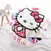1pc Hello Kitty Pink Background Umbrella with Plastic Handle,Suitable for All Seasons Home Travel Outdoor UmbrellaSanlio673