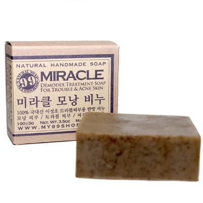Miracle Hair Follicle Soap Houttuynia Cordata Natural Soap Handmade Acne Folliculitis, 100g, 2 Units