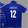 Vintage Jersey Classic Football Jersey National Team Jersey Zidane Henry Mbappe Cantona Ribery Jersey