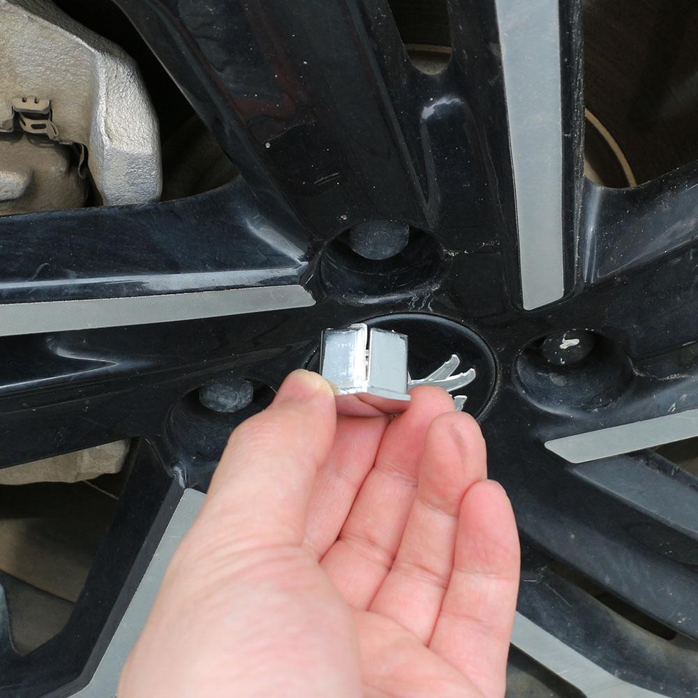 For Peugeot 2008 2019 - 2025 E2008 2020 - 2025 Wheel Nut Caps Hub Screw Cover Anti-Rust Protector Car Styling Accessories