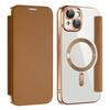 For iPhone 13 Case Compatible with MagSafe RFID Blocking Card Holder Leather Phone Cover