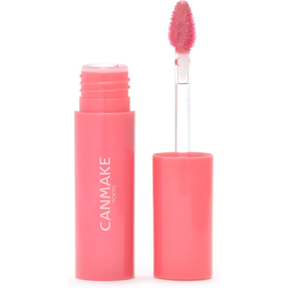 Canmake Glossy Tint Syrup 40th Memorable Pink Red 3.1g Lip Tint Shine Classic Pink Red