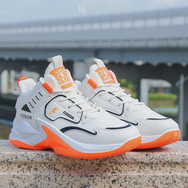 Herre Høye Sporty Basketball Sneakers - Trendy Vår Fritidssko