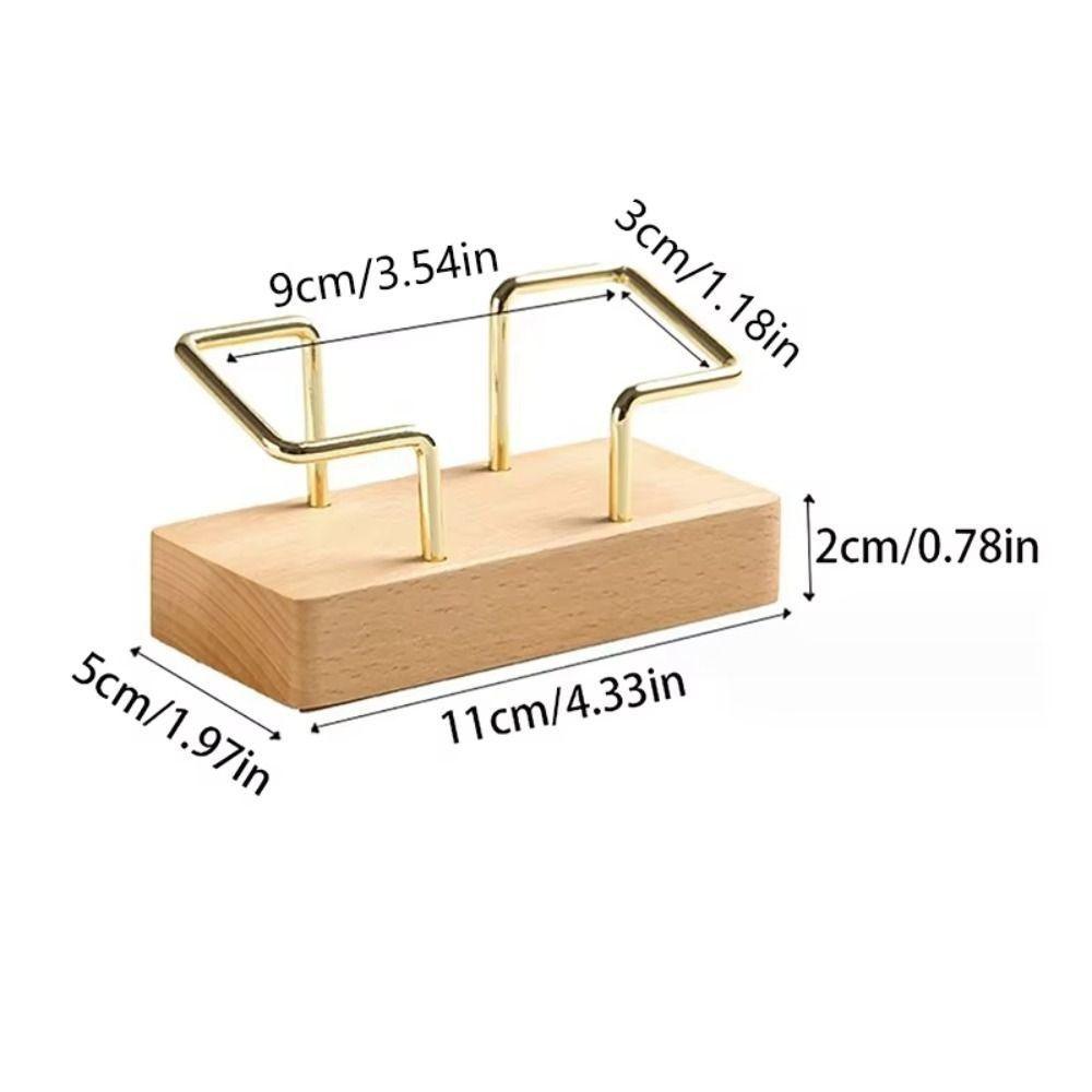 Card Storage Business Card Holder Tabletop Shelf Cards Display Stand Home Office Supply