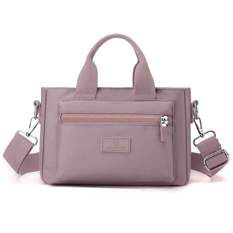 Waterproof Nylon Shoulder Bag Women's Multi-Compartment Mobile Phone Bag Handbag Crossbody Bag
