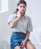 SLOWLOLLI Roen Volume Puff Blouse_2 Colors