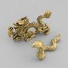 Solid Brass 3D Zodiac Animal Ornaments - Set of 12 for Home or Office Decor
