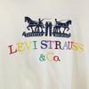 Levi's Mikiny s dlhým rukávom M biele Pánske Použité