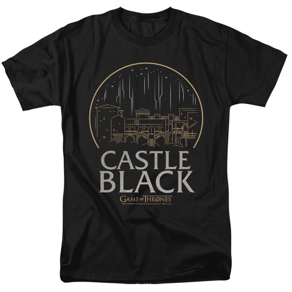 Game Of Thrones - Castle Black - Unisex Short Sleeve Children s T-shirt - Black 110
