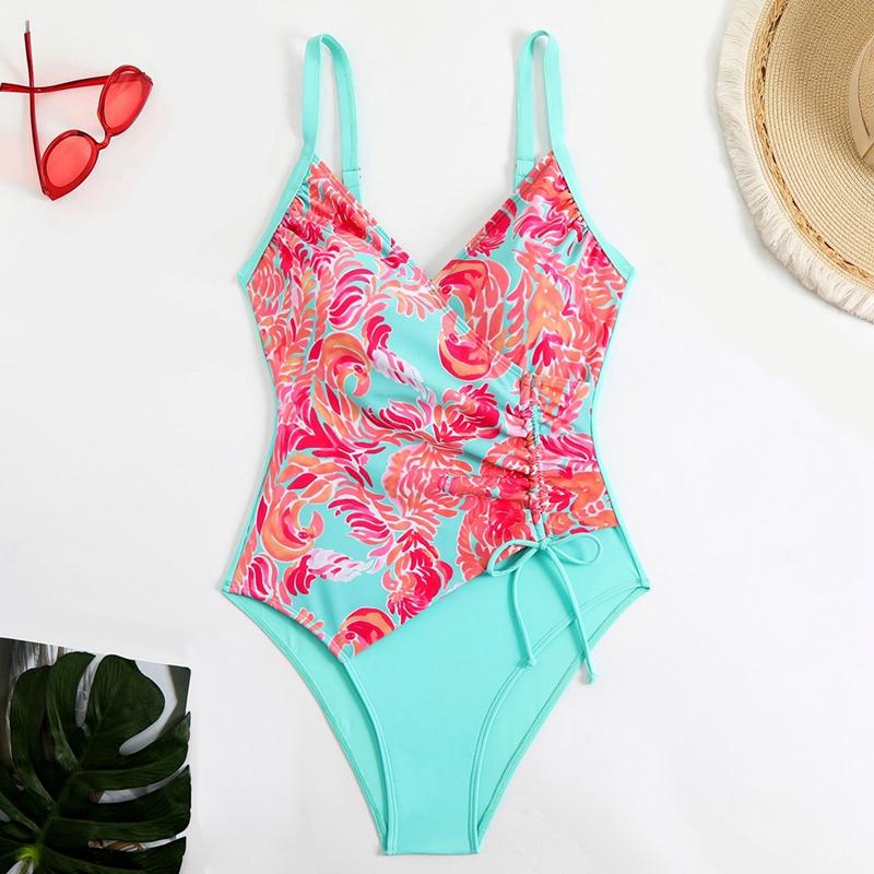 Maillot de bain une pièce pour femme, bikini sexy et fin
