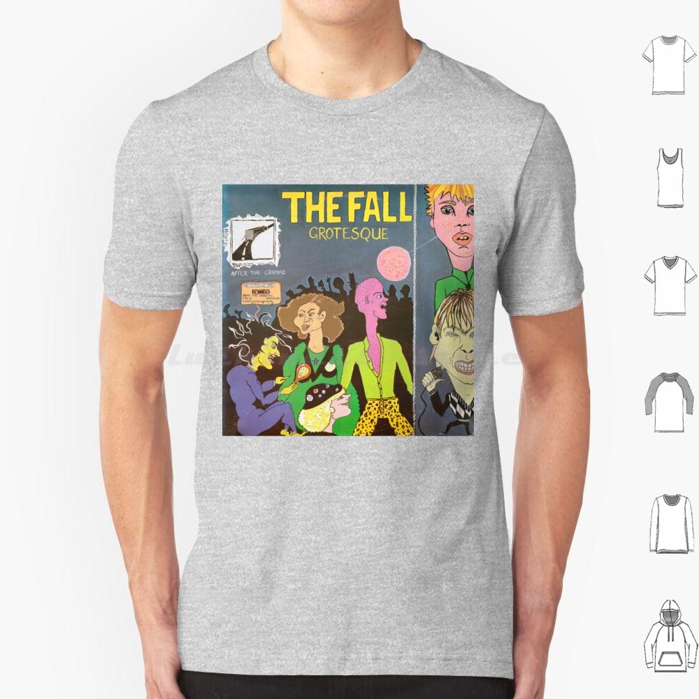 Grotesque T Shirt Big Size 100 Cotton Fall Mark Smith Grotesque Music Album Record Vinyl Band Artist