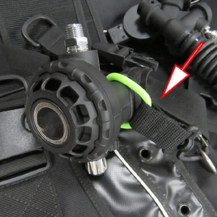 Scuba Diving Mouthpiece Holder Keeper for Second Stage Regulator Retainers