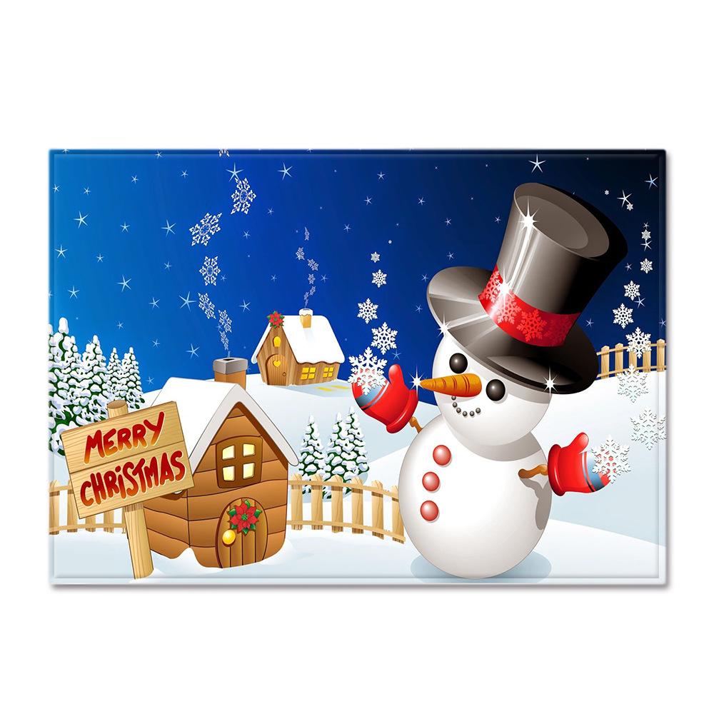 Christmas Living Room Floor Mat Bedroom Dining Room Carpet Carpet Doormat