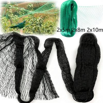 1pcs Garden Bird Net Green/black Polyethylene Extruded Netting Thickened Net Aquaculture Net Greenhouse Net Orchard Net