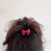 Gold Label Acetate Bow Simple Basic Rubber Band Head Rope Female Rubber Band Elastic Durable Hair Rope Versatile Hair Ring