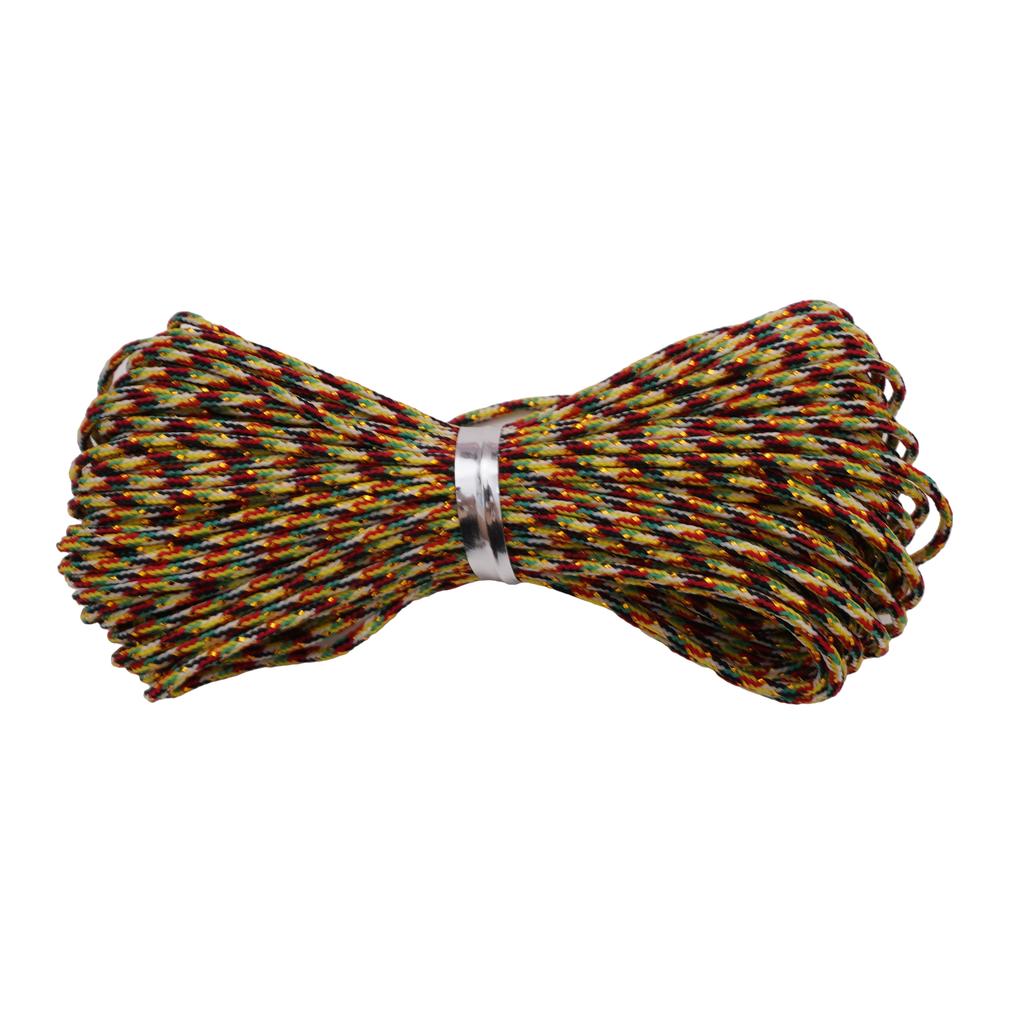 5-50m/lot 0.8mm Cotton Cord Nylon Cord Thread String DIY Beading Braided Bracelet Jewelry Making