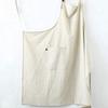 Sverkill Linen Apron, Simple, Nordic Style, Solid Color, Cafe Apron, Women's and Men's, Natural Color, Long Length, Suitable for Kitchens, Cafes, Rest