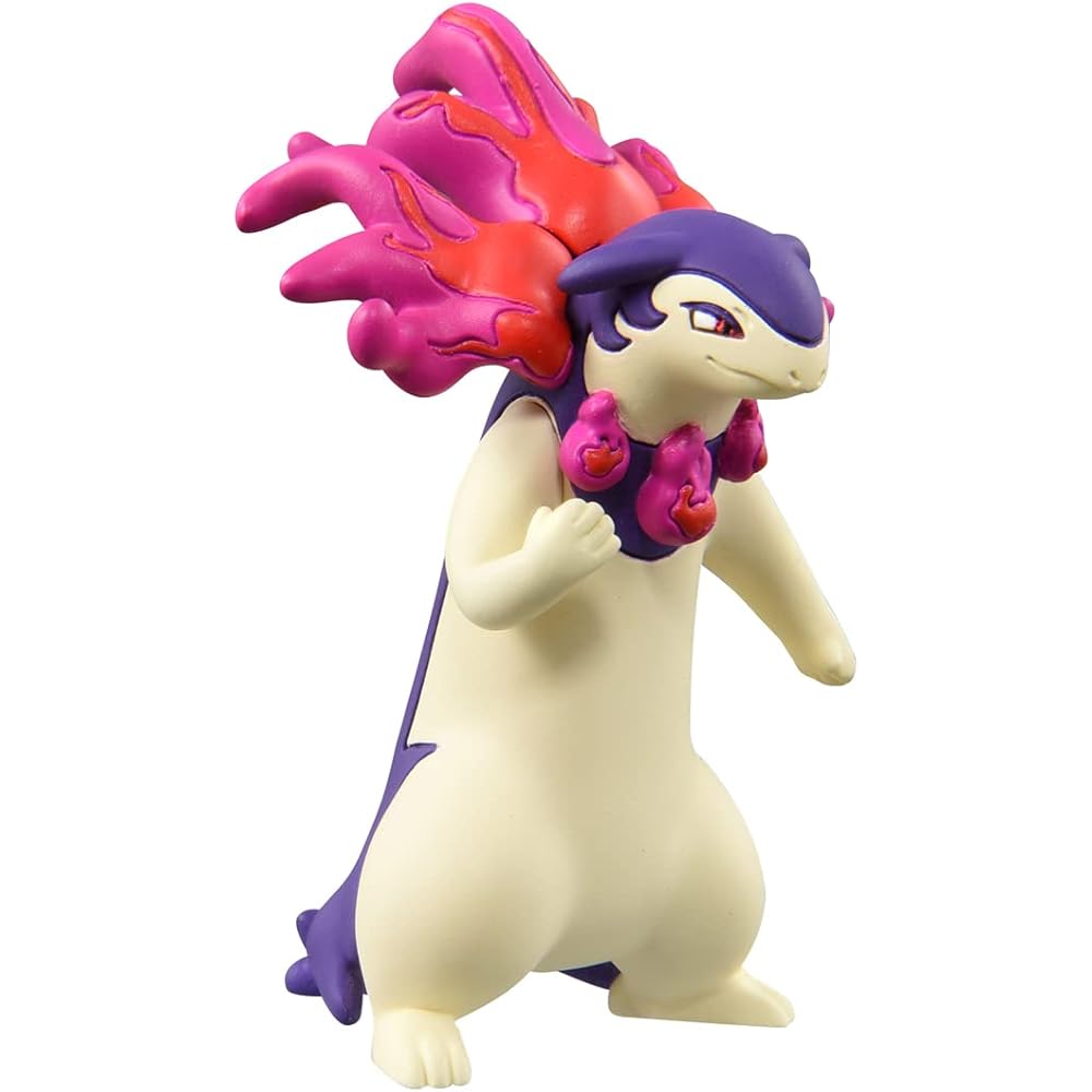 Takara Tomy Pocket Monster Moncolle MS-12 Typhlosion Hisuian Form Collectible Figure